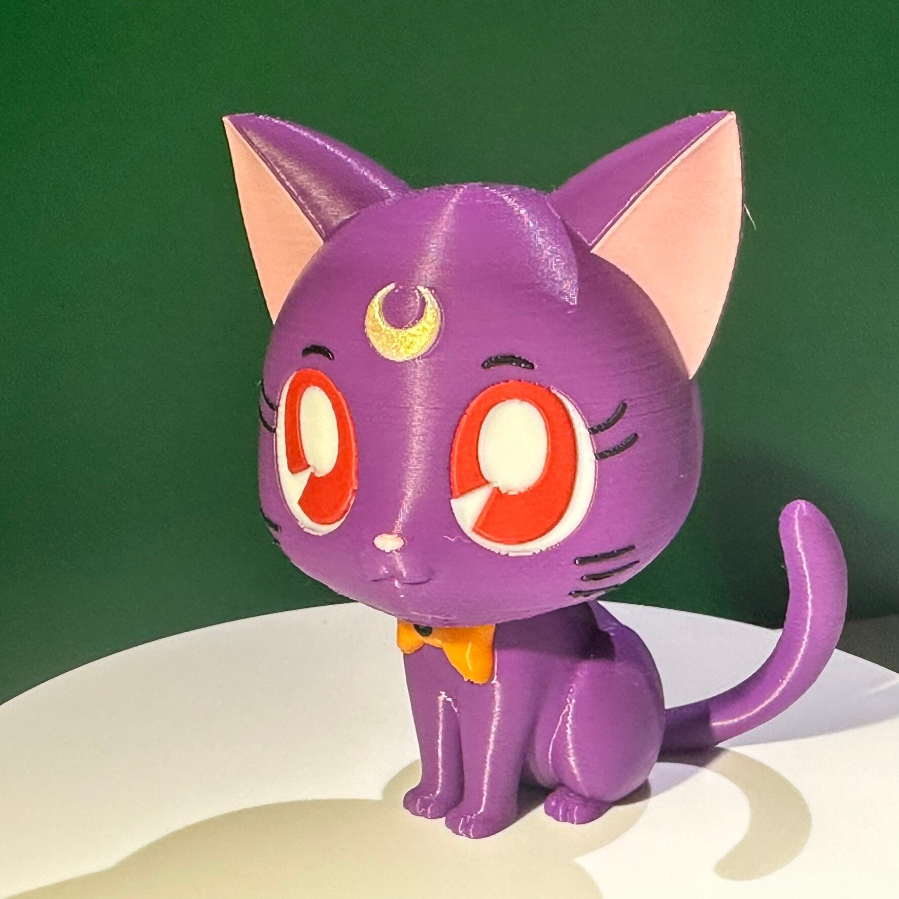 Figurines Luna et Artémis, les chats gardiens de Sailor Moon