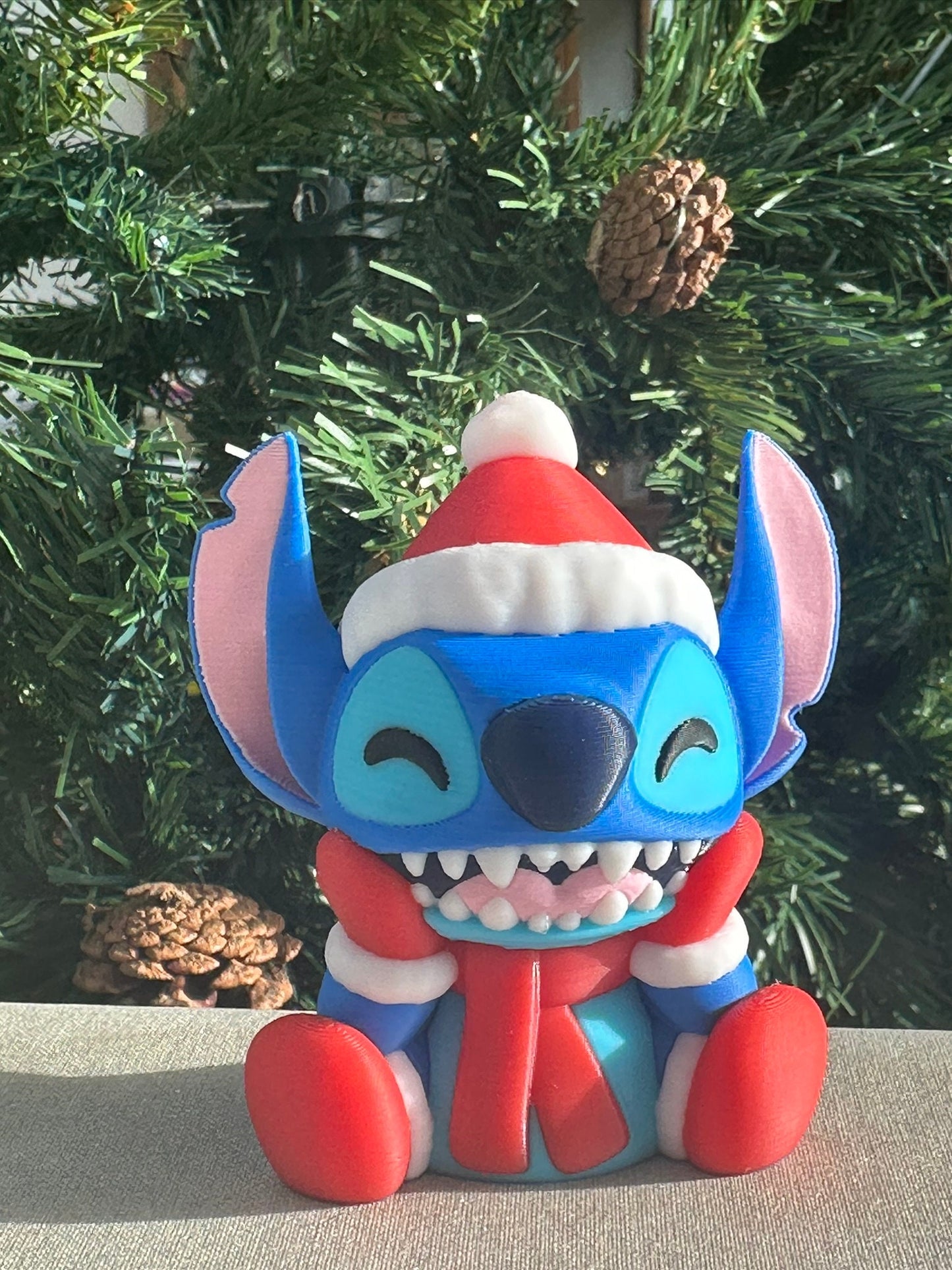 Figurine Stitch Édition Noël