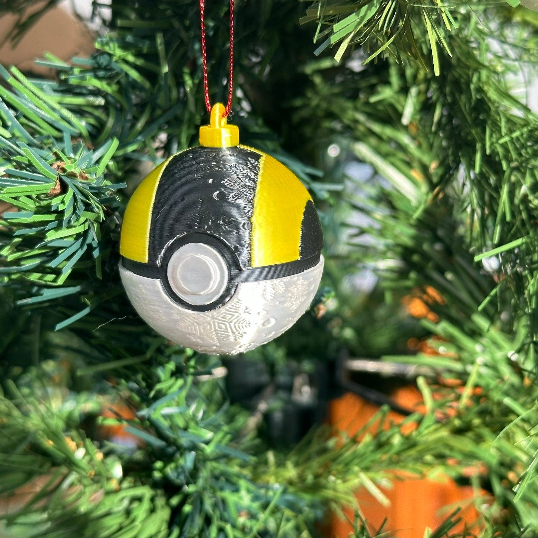 Boules de Noël Pokeball, décorations pour le sapin Pokémon