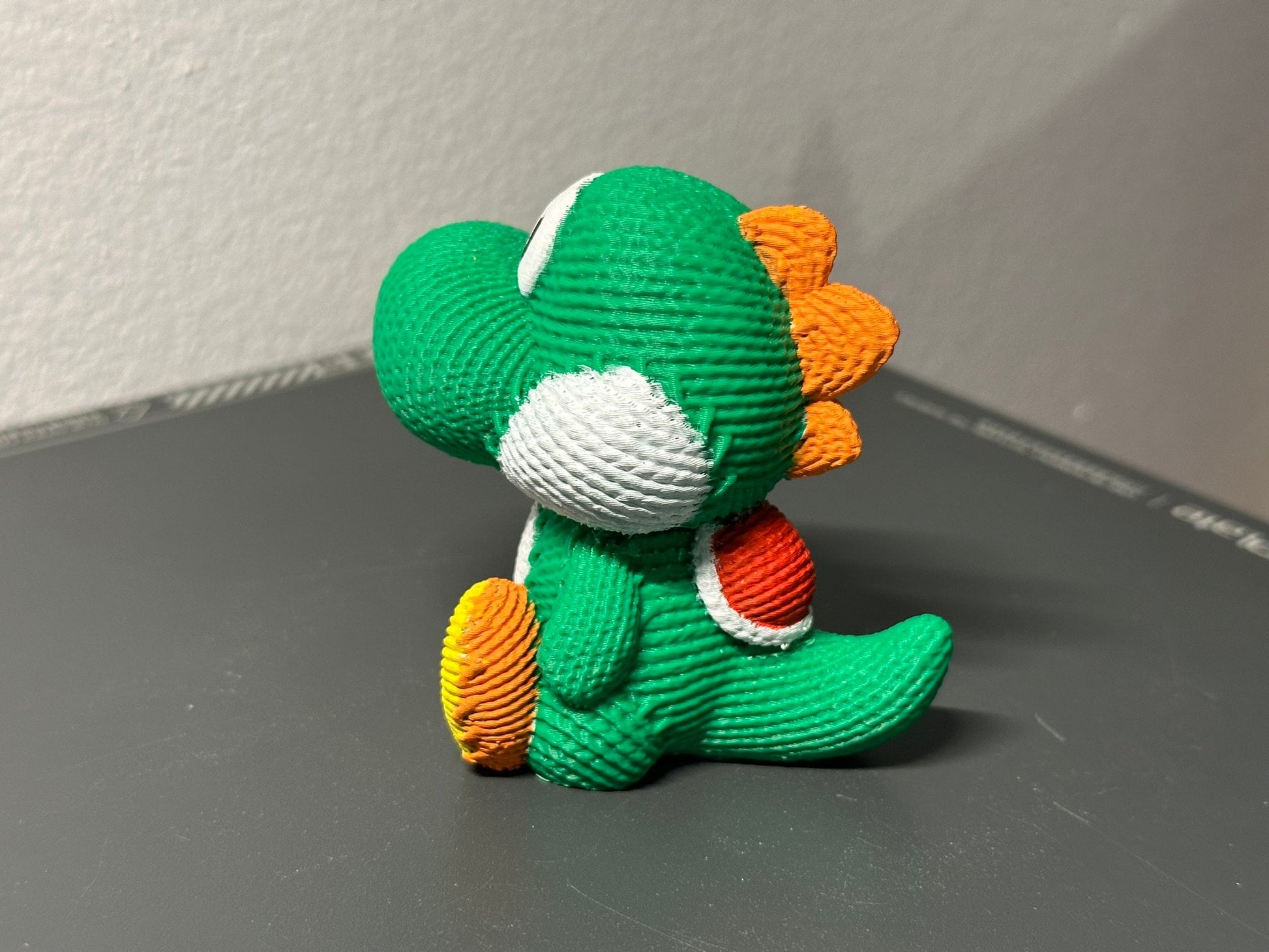 Yoshi le dinosaure de Mario en version Amigurumi crochet