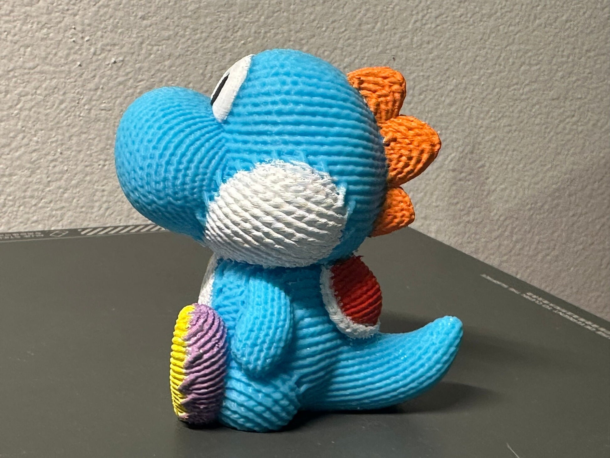 Yoshi le dinosaure de Mario en version Amigurumi crochet