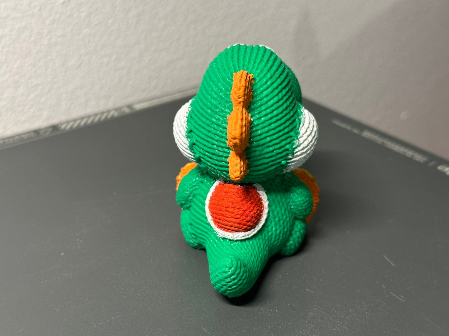 Yoshi le dinosaure de Mario en version Amigurumi crochet