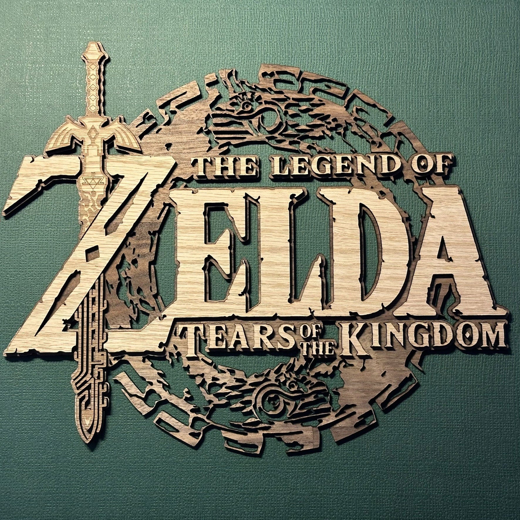 Décoration murale Zelda TOTK - Tableau poster Zelda Tears Of The Kingdom