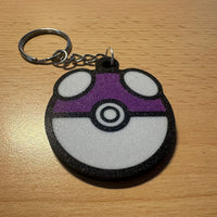 Porte-clés Pokéball, pokemon pokeball Keychain