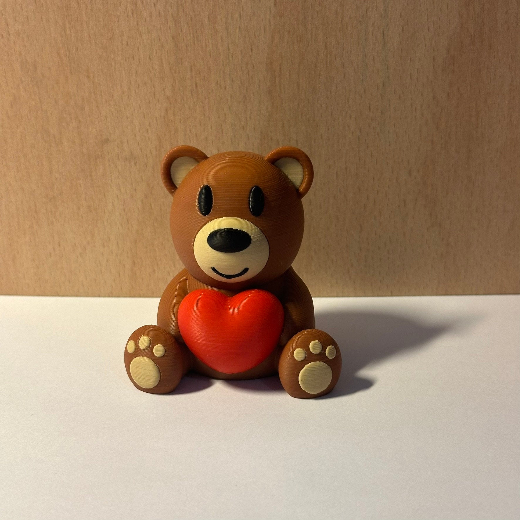 Figurine Ourson de la Saint-Valentin - valentine teddy bear