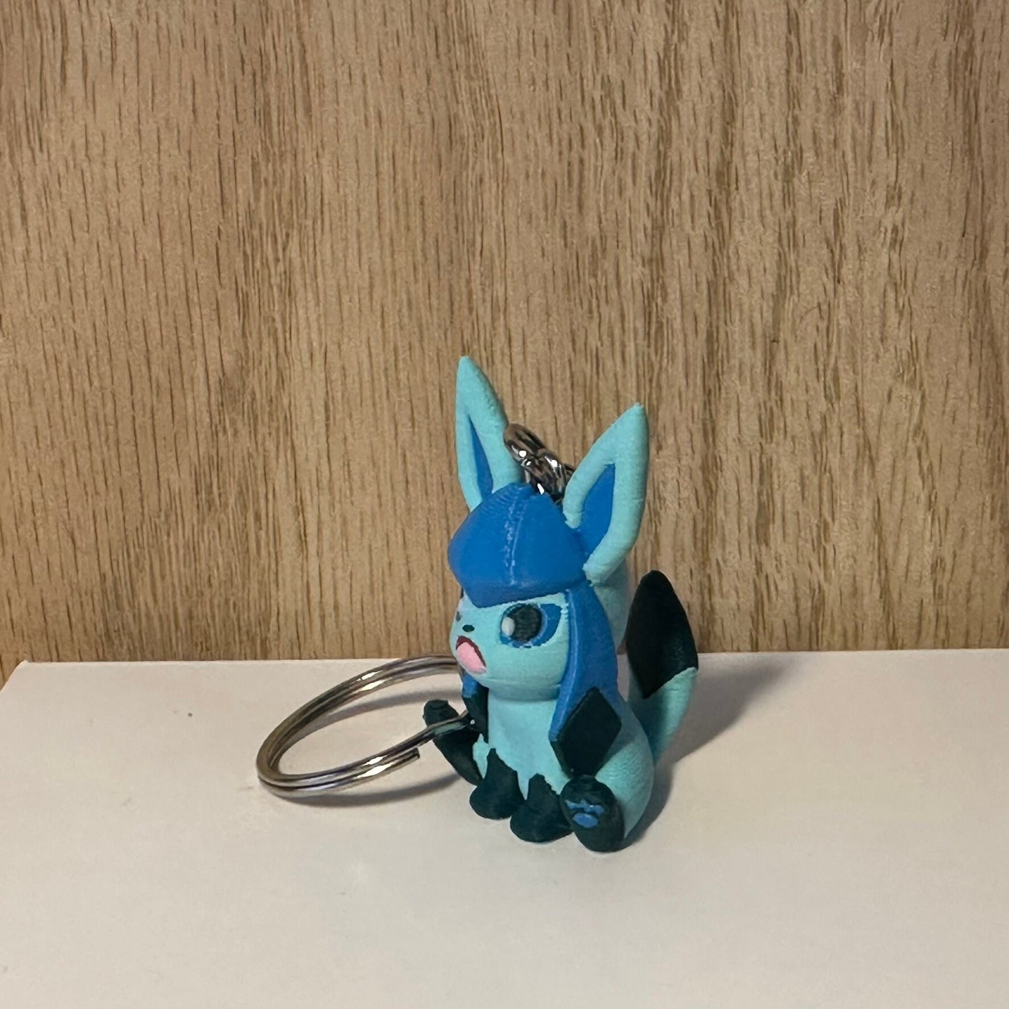 Porte-clés 3D Givrali Pokémon, Pokémon Glaceon Keychain