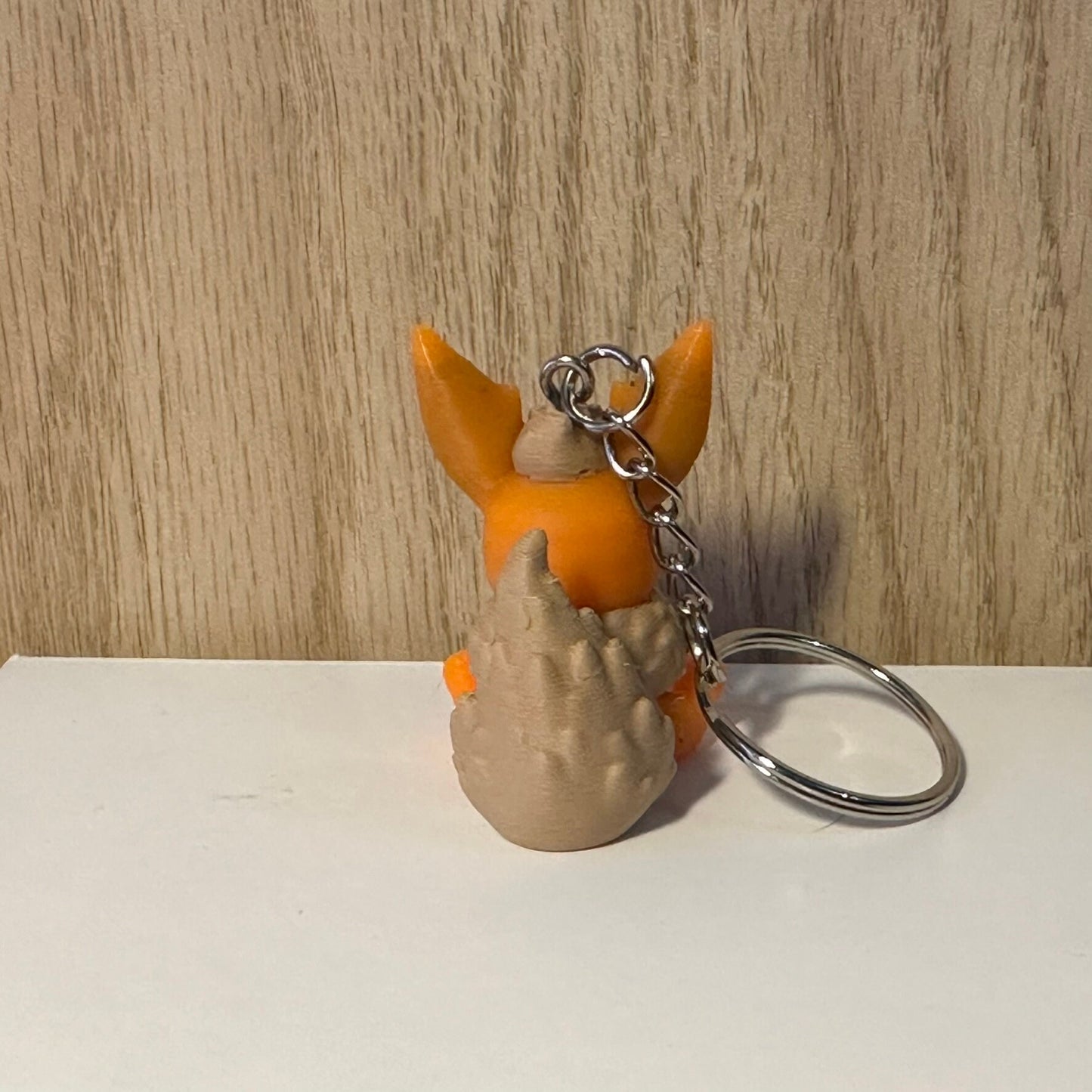 Porte-clés 3D Pyroli Pokémon, Pokémon Flareon Keychain