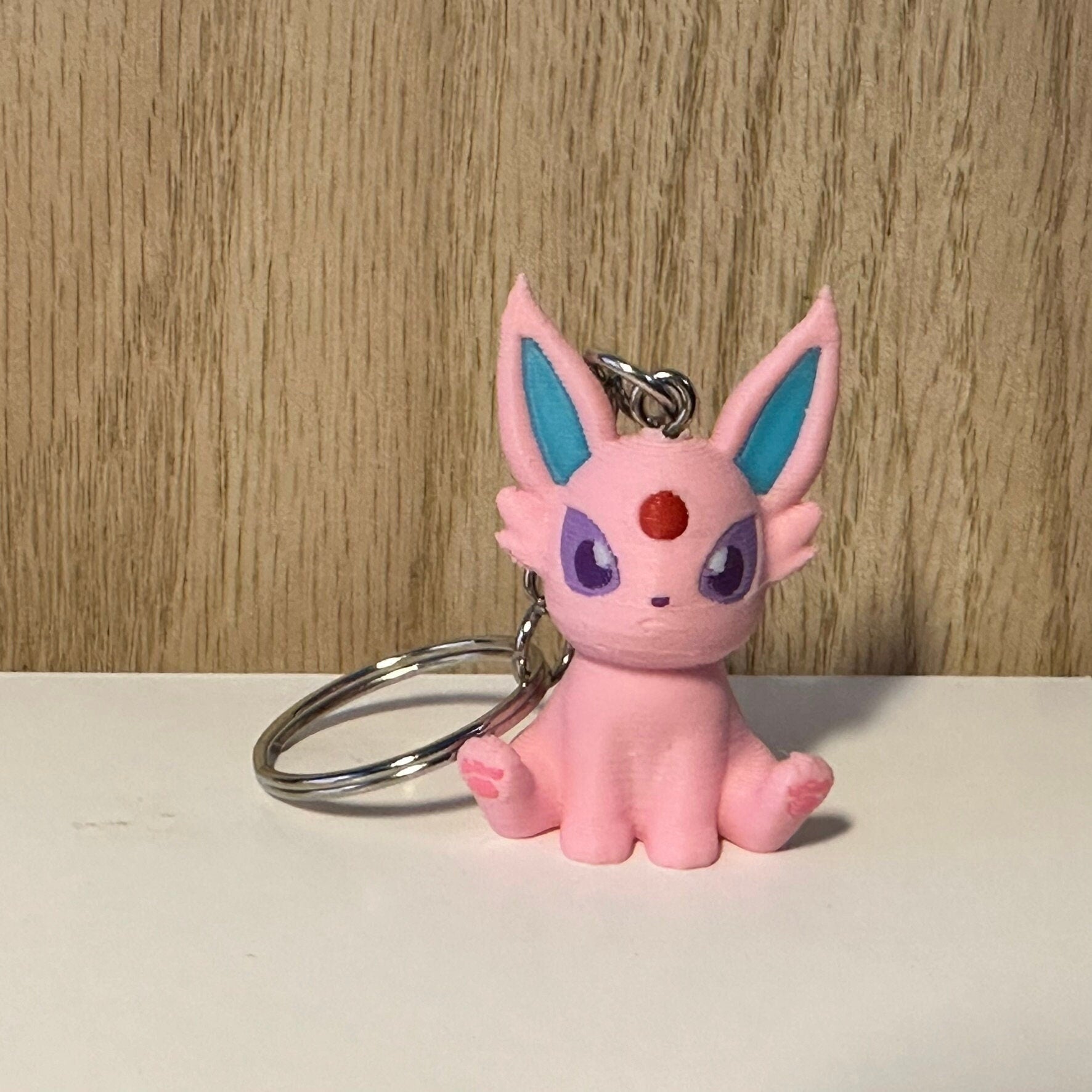 Porte-clés 3D Mentali Pokémon, Pokemon Espeon Keychain