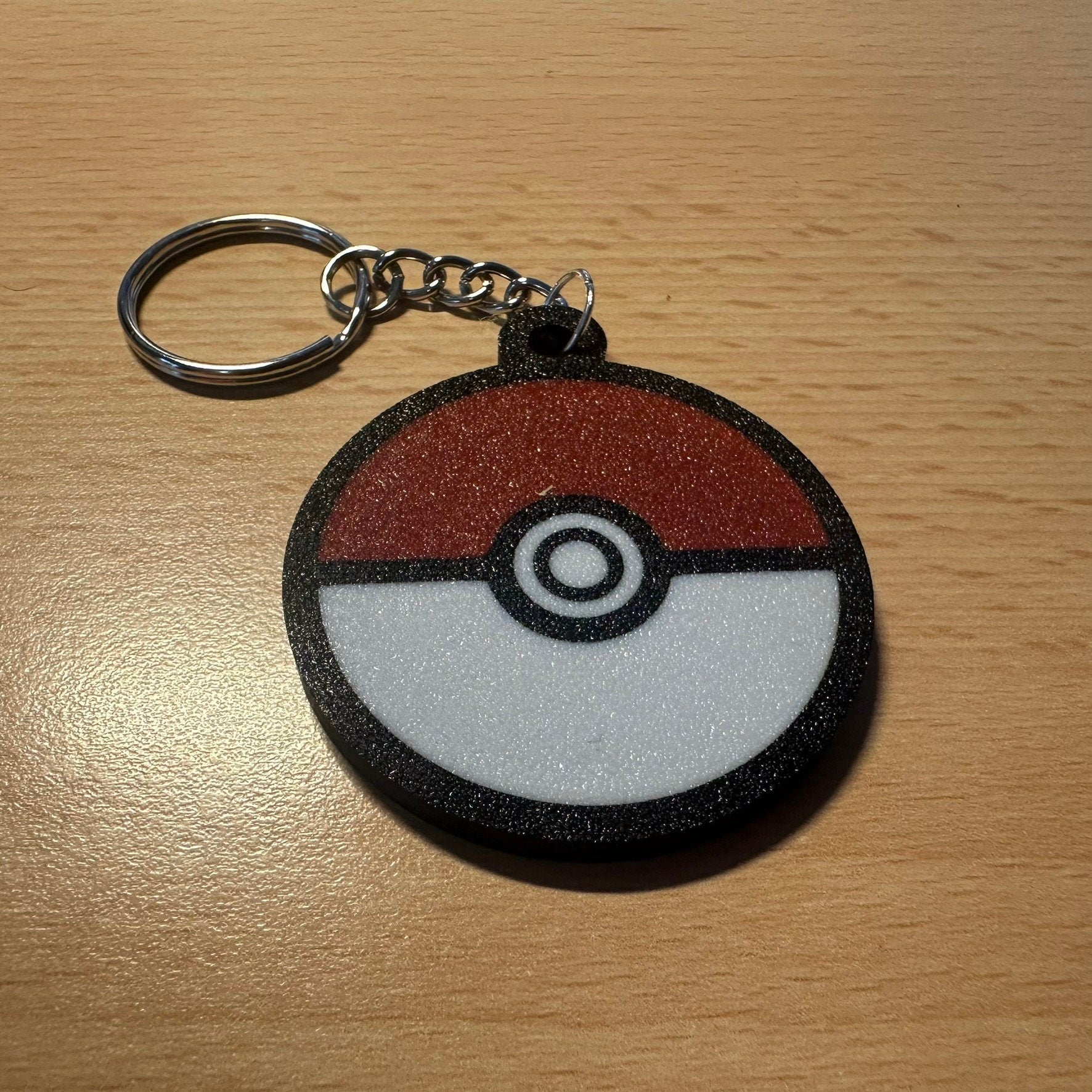 Porte-clés Pokéball, pokemon pokeball Keychain