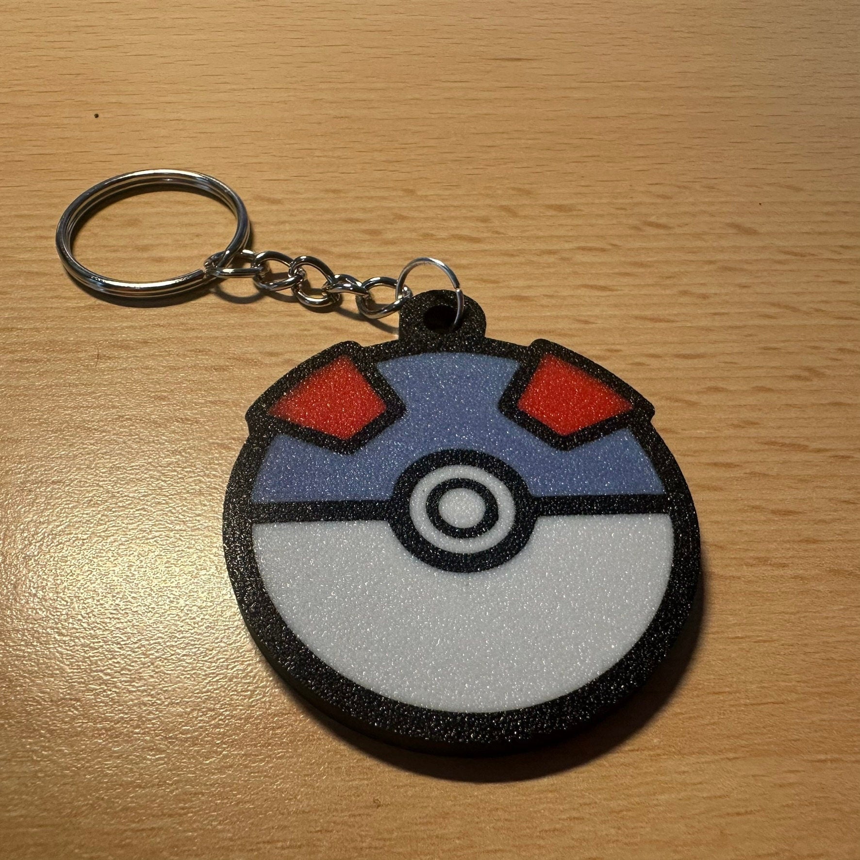 Porte-clés Pokéball, pokemon pokeball Keychain