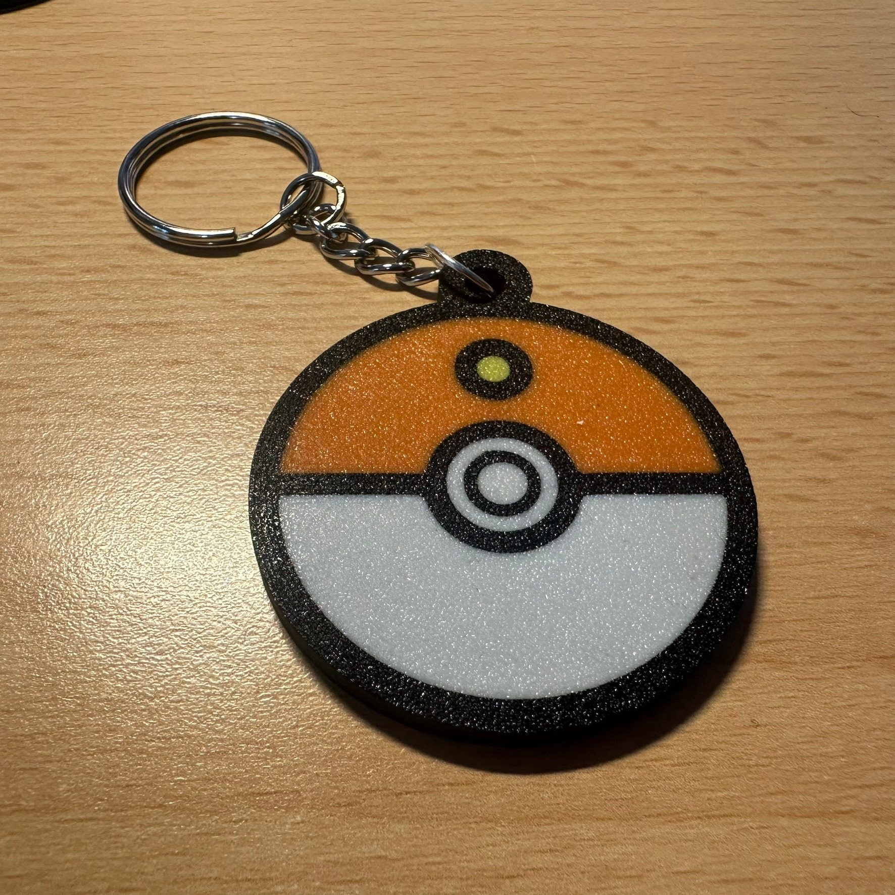 Porte-clés Pokéball, pokemon pokeball Keychain