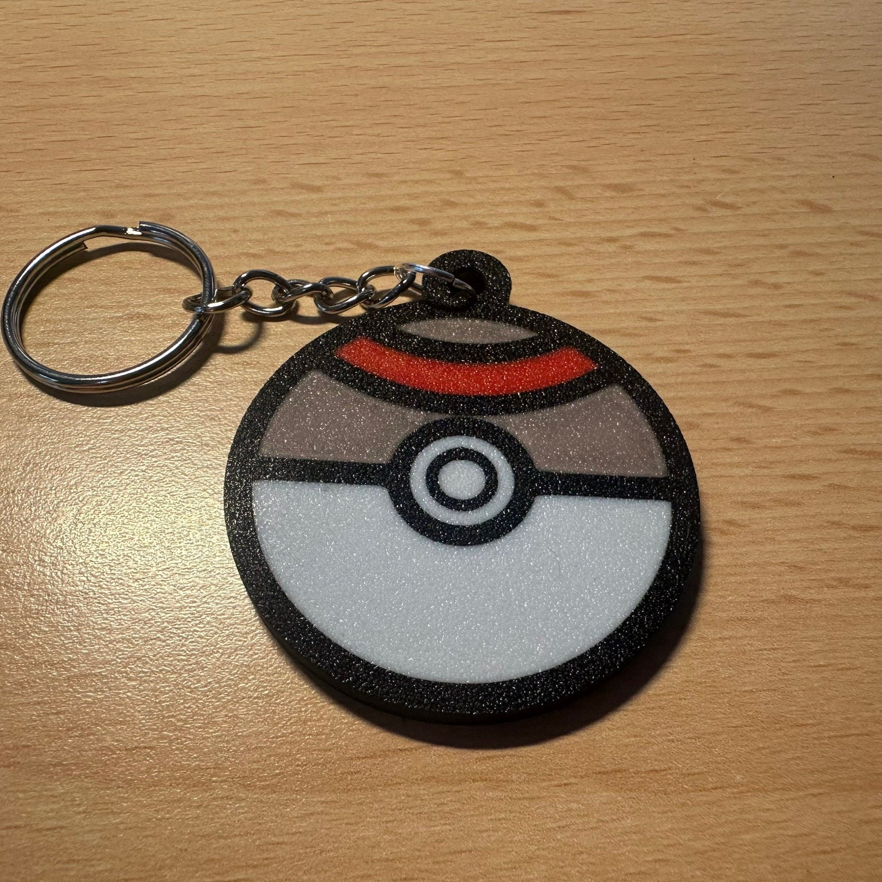 Porte-clés Pokéball, pokemon pokeball Keychain