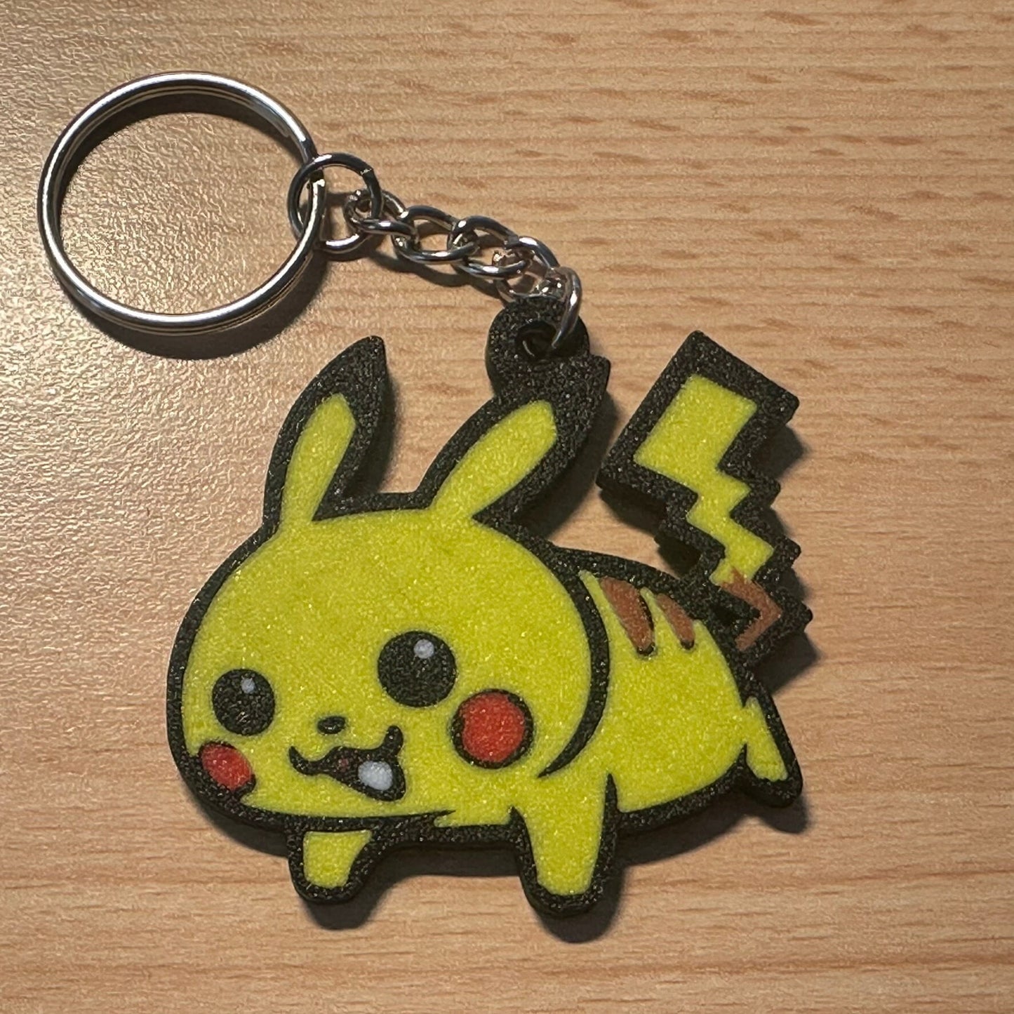 Porte-clés Pokémon, Pikachu, Ectoplasma, Bulbizarre, Carapuce et Salamèche