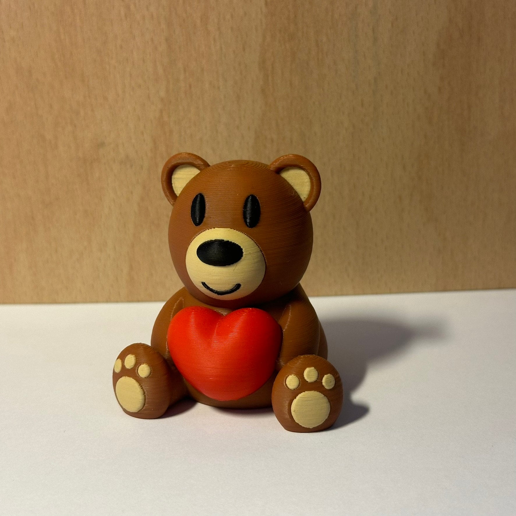 Figurine Ourson de la Saint-Valentin - valentine teddy bear