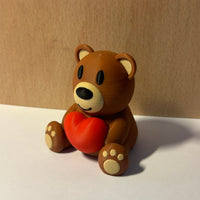 Figurine Ourson de la Saint-Valentin - valentine teddy bear