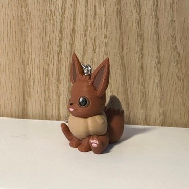 porte-clés pokemon Evoli, pokemon eevee keychain