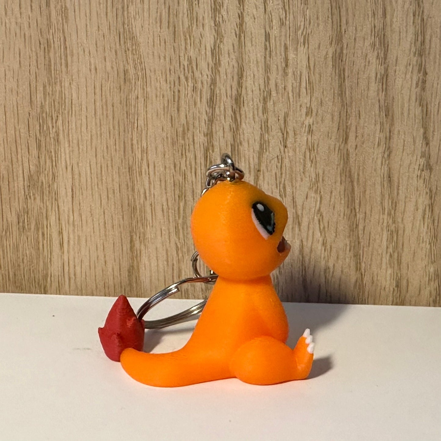 Porte-clés 3D Salamèche Pokémon, Pokémon Charmander Keychain