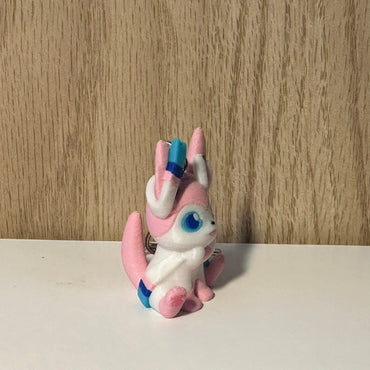 Porte-clés 3D Nymphali Pokémon, Pokémon Sylveon Keychain