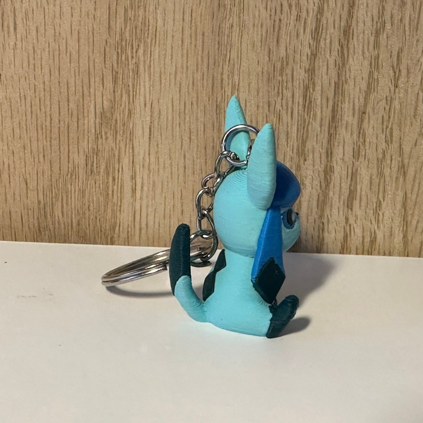 Porte-clés 3D Givrali Pokémon, Pokémon Glaceon Keychain