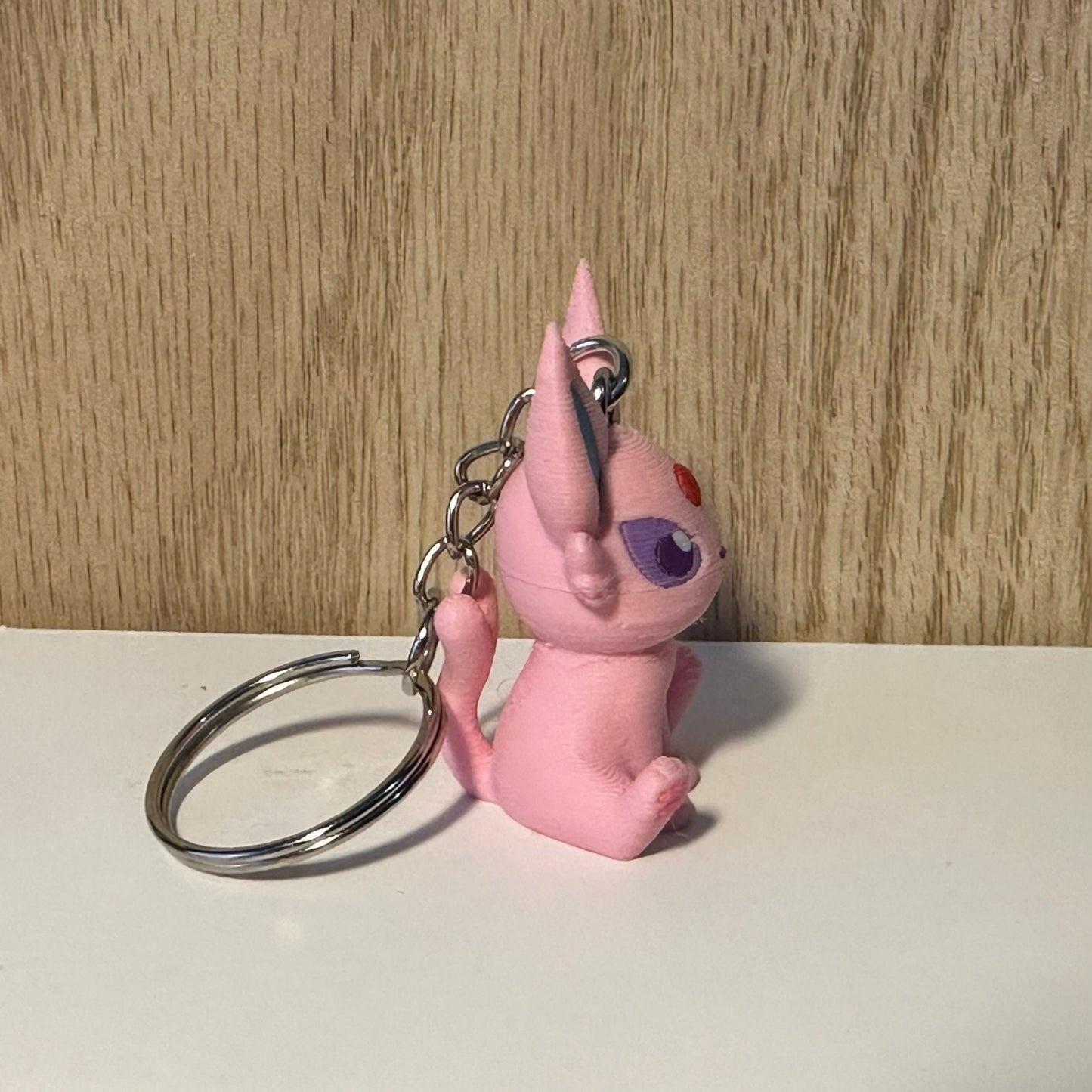 Porte-clés 3D Mentali Pokémon, Pokemon Espeon Keychain