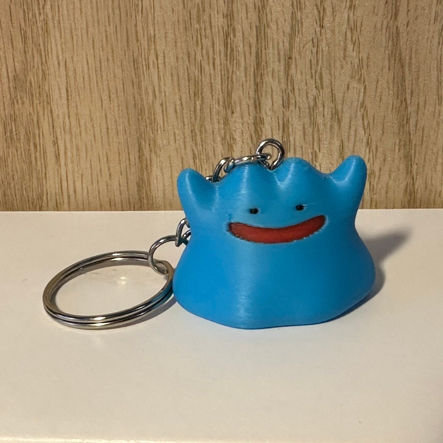 Porte-clés 3D Métamorph shiny Pokémon, Pokémon shiny Ditto Keychain