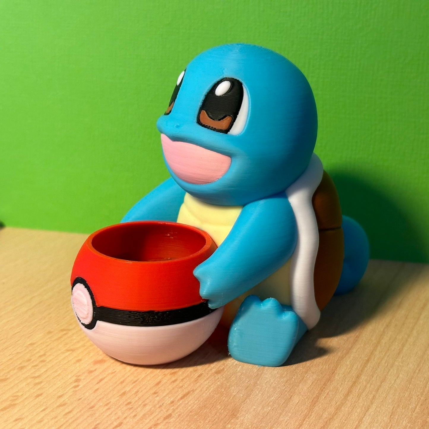 Pot de fleurs Carapuce avec sa pokeball - Pokemon Squirtle