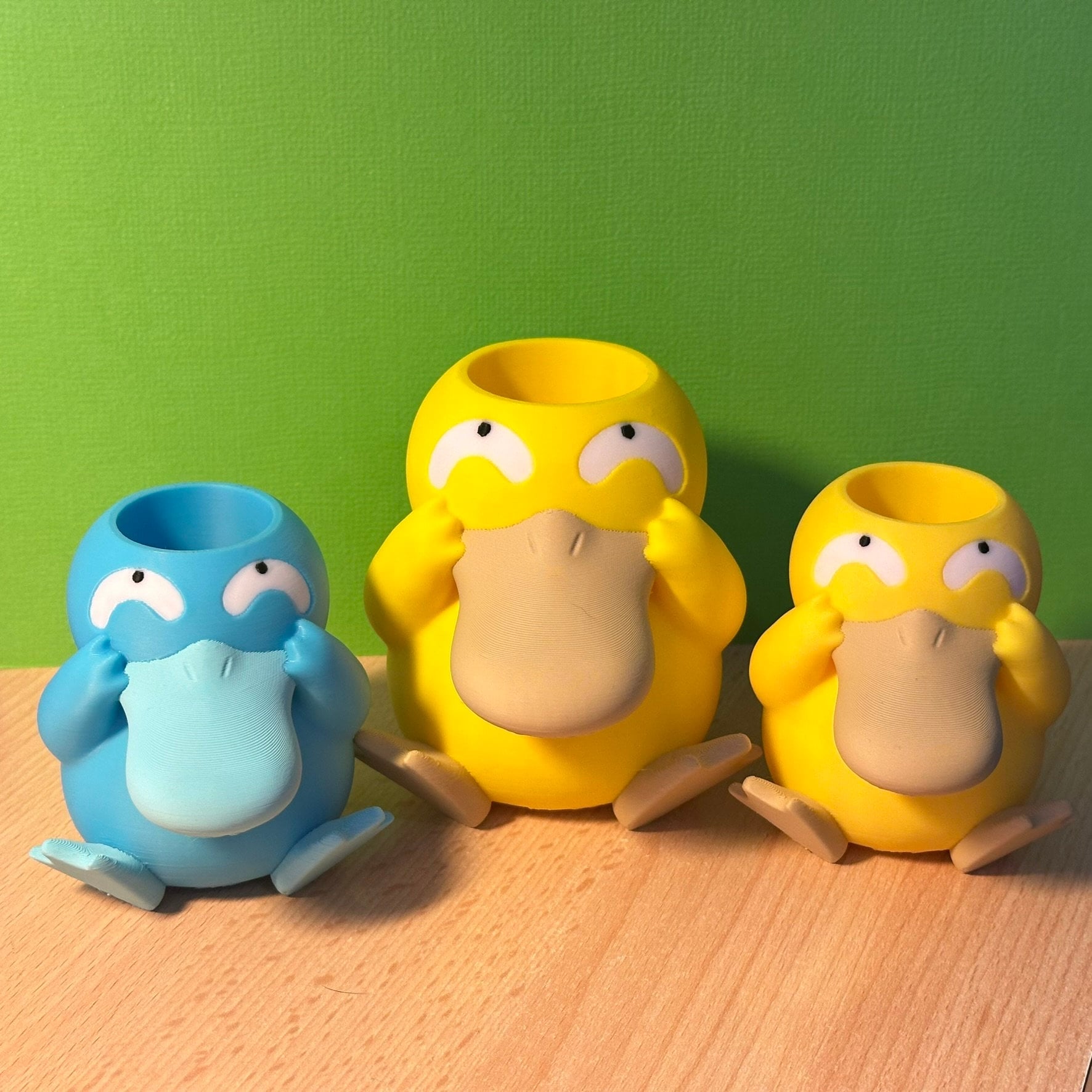 Pot de Fleur Psykokwak - Psyduck Pokemon planter