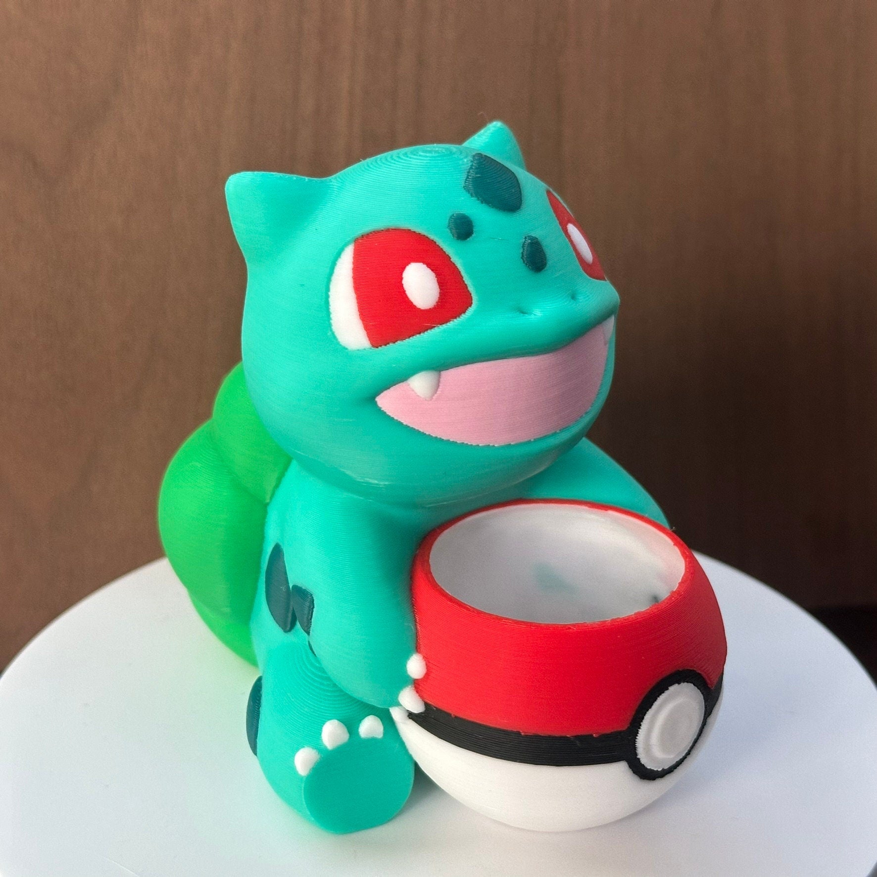 Pot de fleurs Bulbizarre avec sa pokeball - Pokemon Bulbasaur