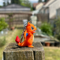 Porte-clés 3D dracaufeu Pokémon, Pokémon Charizard Keychain