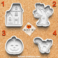 Halloween Haunted House Cookie Cutters