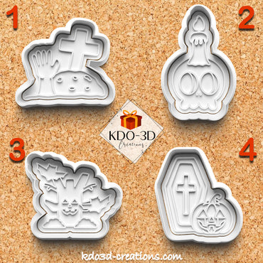 Halloween Graveyard Cookie Cutters