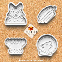 Werewolf Cookie Cutters