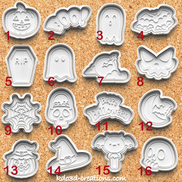 Halloween Cookie Cutters Pack