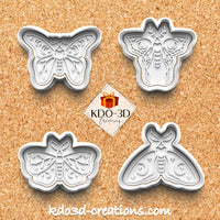 Moth cookie cutters