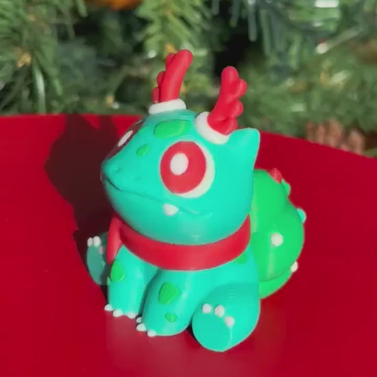 Figurine Pokémon Bulbizarre Édition Noël - Bulbasaur