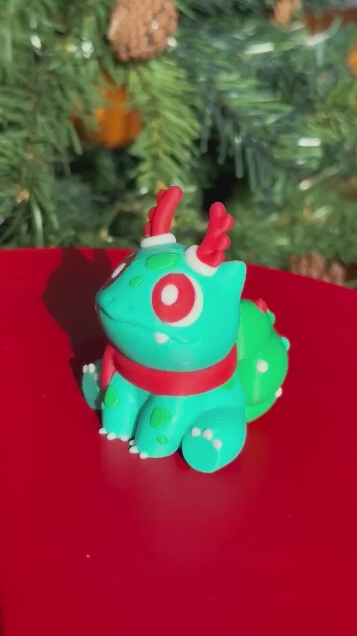 Figurine Pokémon Bulbizarre Édition Noël - Bulbasaur