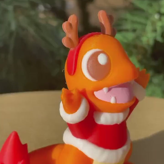 Figurine Pokémon Salamèche Édition Noël - Charmander